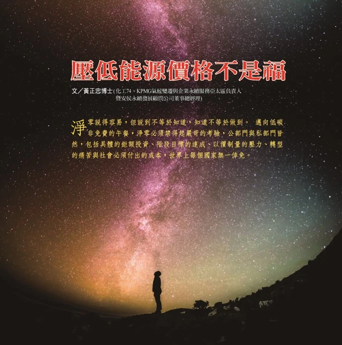 壓低能源價格不是福 